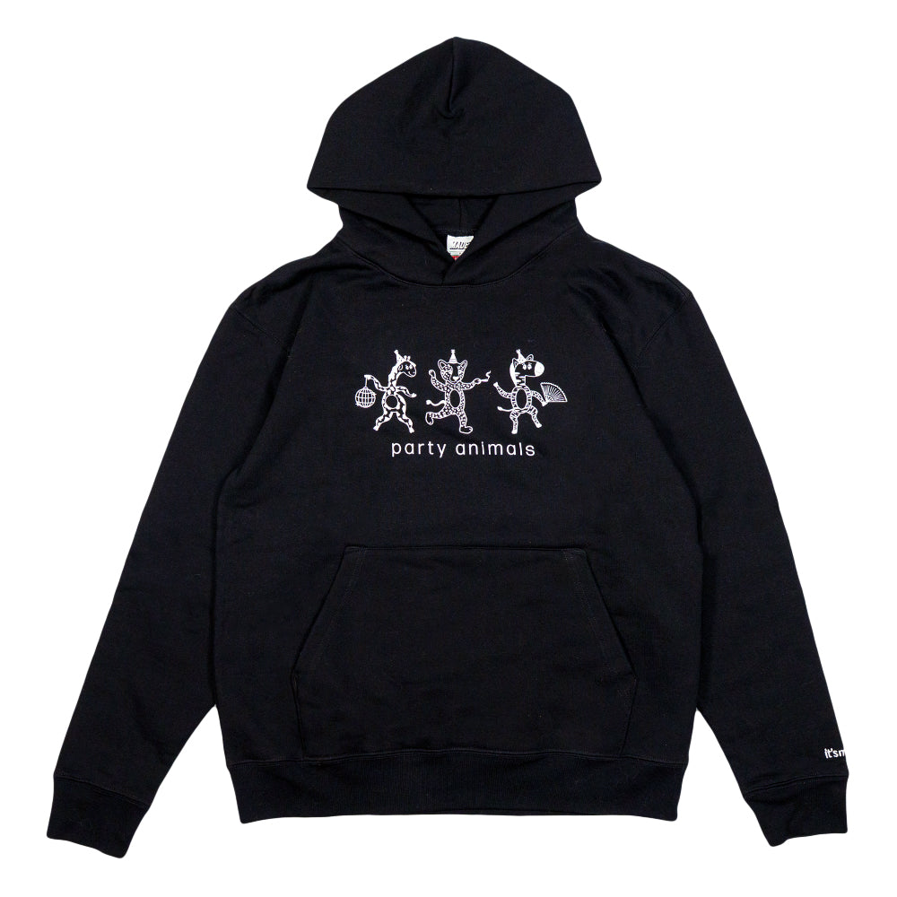 It's Murph Party Animals Black Pullover Hoodie