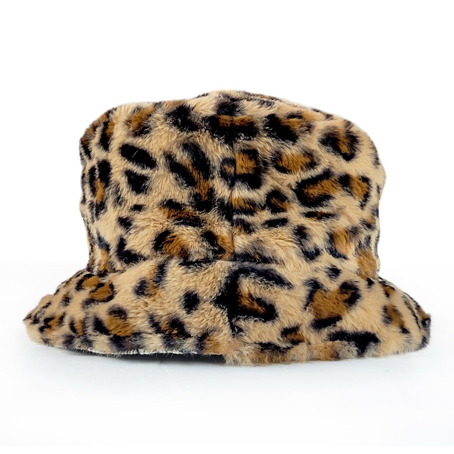 It's Murph Cheetah Furry Reversible Bucket Hat