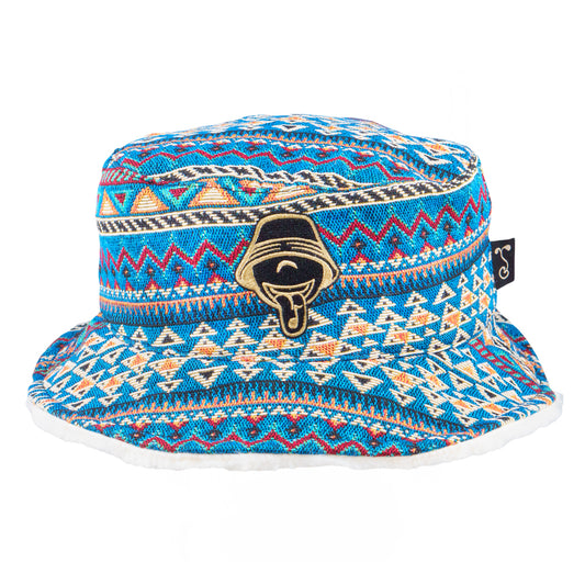 It's Murph Blue Furry Reversible Bucket Hat